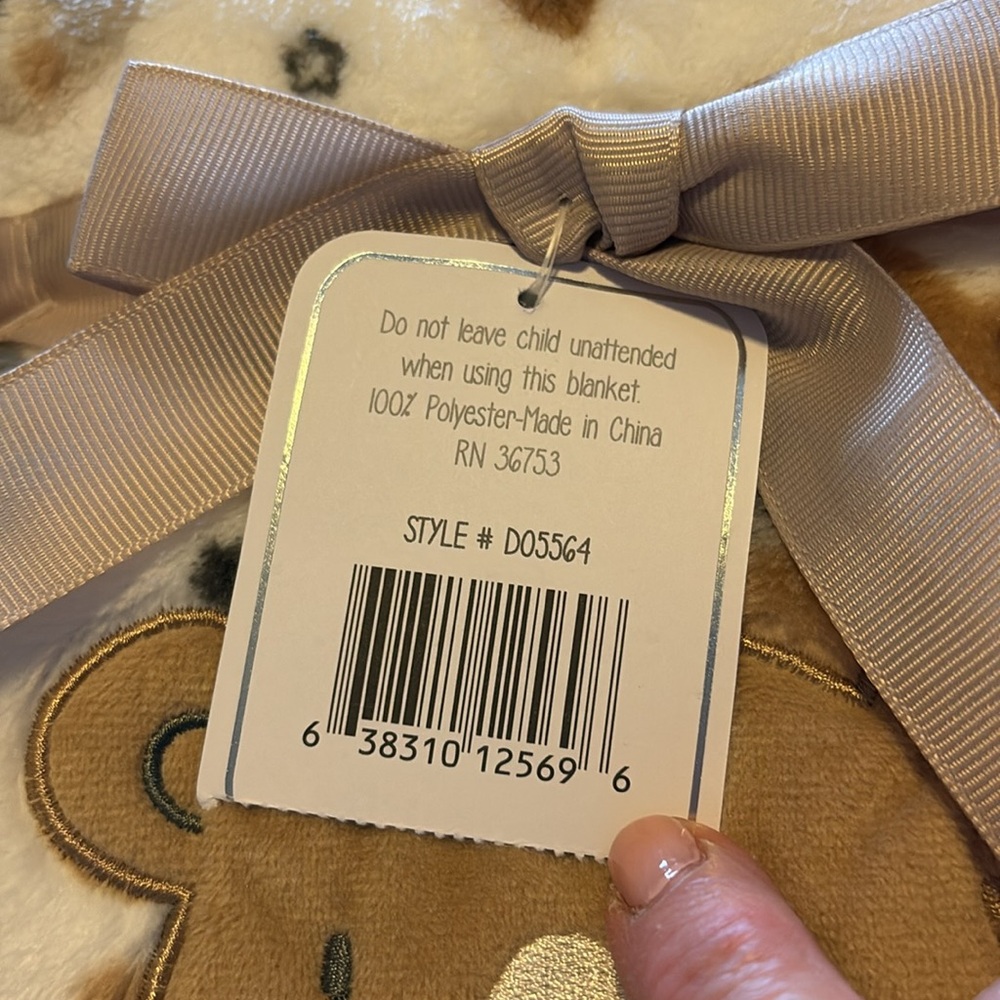 Duck Duck Goose Bear Hugs Baby Blanket - Picture 5 of 5